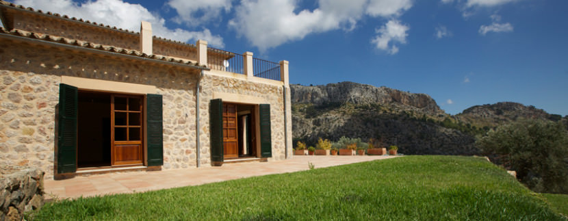 unique villas mallorca new build country house for sale in Valldemossa views