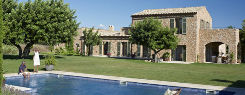 unique villas mallorca fabulous farmhouse for sale in santa maria total view