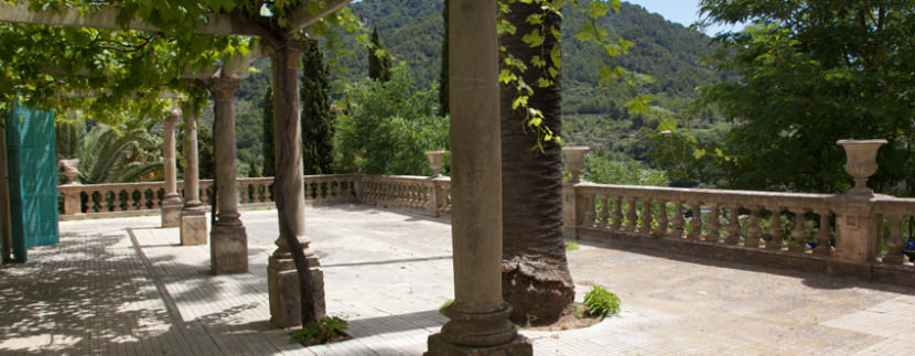 unique villas mallorca magnificent villa for sale in idyllic Valldemossa porch area