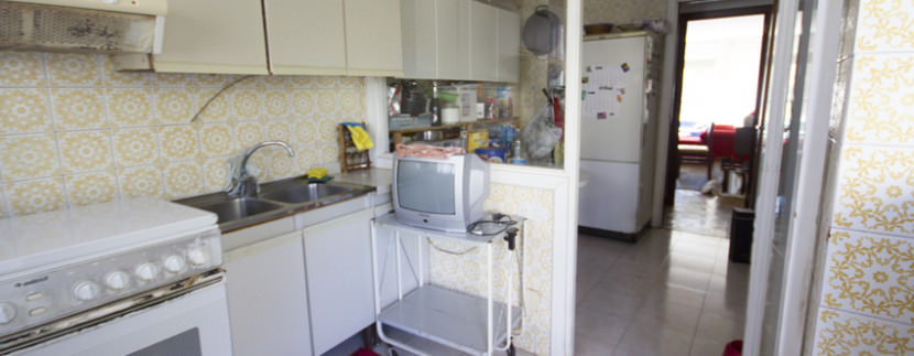 uniquevillasmallorca flat for sale in El Terreno living kitchen