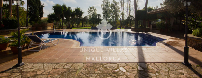 unique villas mallorca finca for sale in sencelles pool