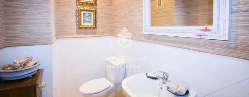 uniquevillasmallorca stylish duplex for sale in cas catala bathroom guest