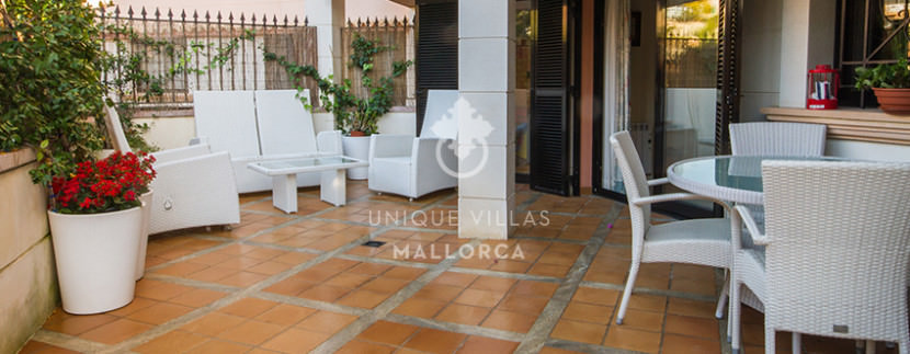 uniquevillasmallorca flat for sale in La Bonanova with swimming pool garden