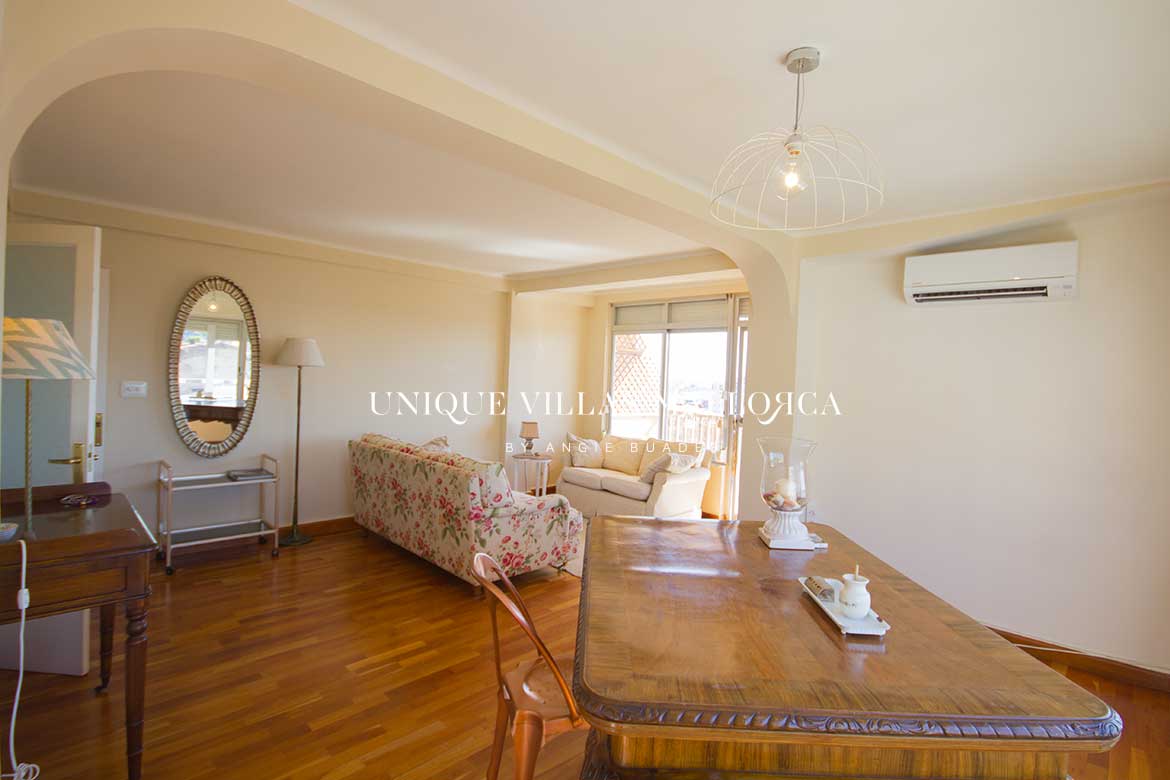 Tastefully Decorated Flat with Seaviews and Parking Space for Rent in El Terreno-uvm251